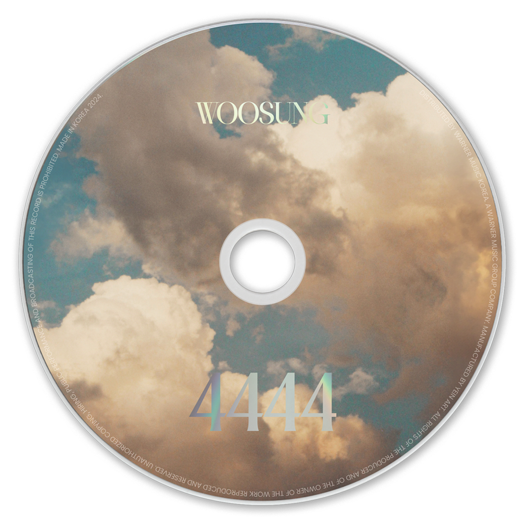 [US/Global] WOOSUNG 2nd Album '4444' Deluxe (BLUE Ver.)