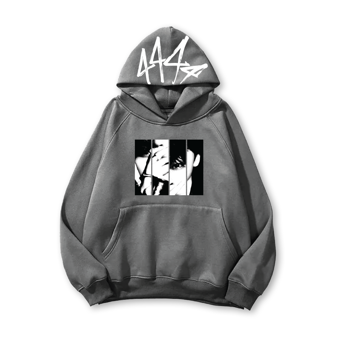 [Pre-Order][US/Global] WOOSUNG '4444' Grey Hoodie