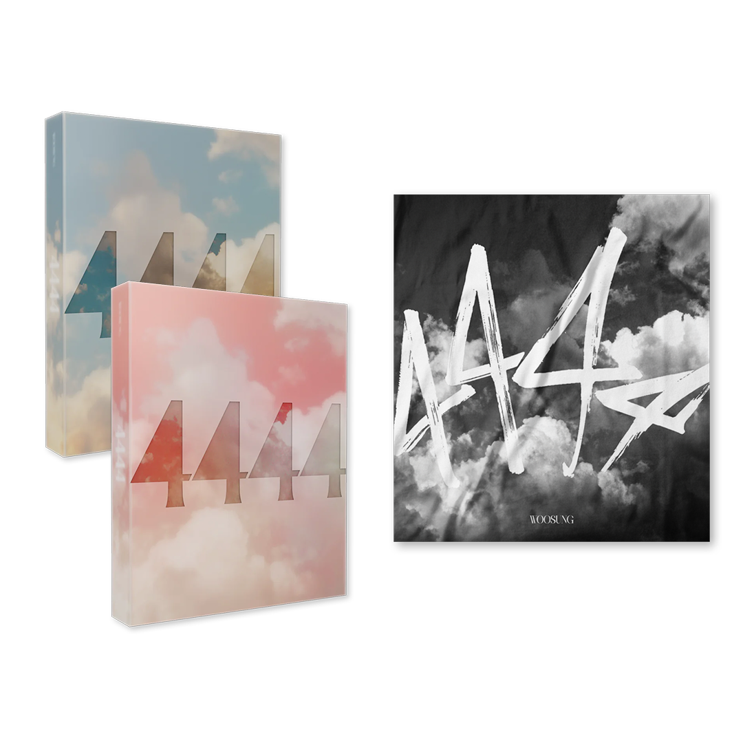 [REBORN Pack][US/Global] WOOSUNG 2nd Album '4444' Deluxe + '4444' Bandana