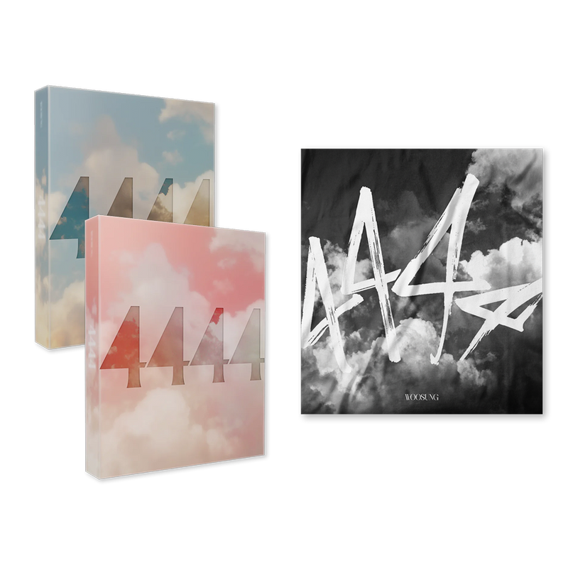 [REBORN Pack][US/Global] WOOSUNG 2nd Album '4444' Deluxe + '4444' Bandana