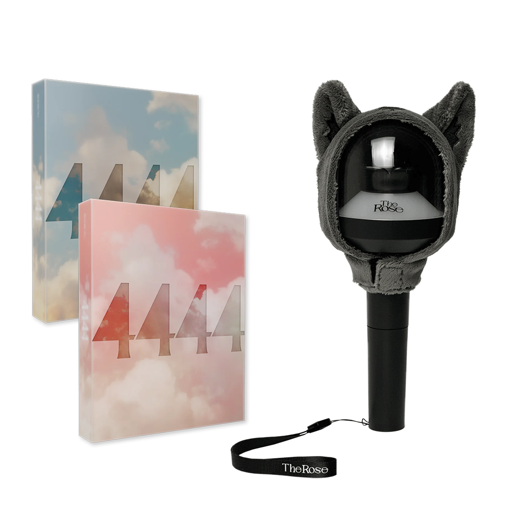 [REBORN Pack][US/Global] WOOSUNG 2nd Album '4444' Deluxe + Official Light Stick Woolf Cover