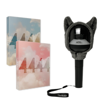 [REBORN Pack][US/Global] WOOSUNG 2nd Album '4444' Deluxe + Official Light Stick Woolf Cover