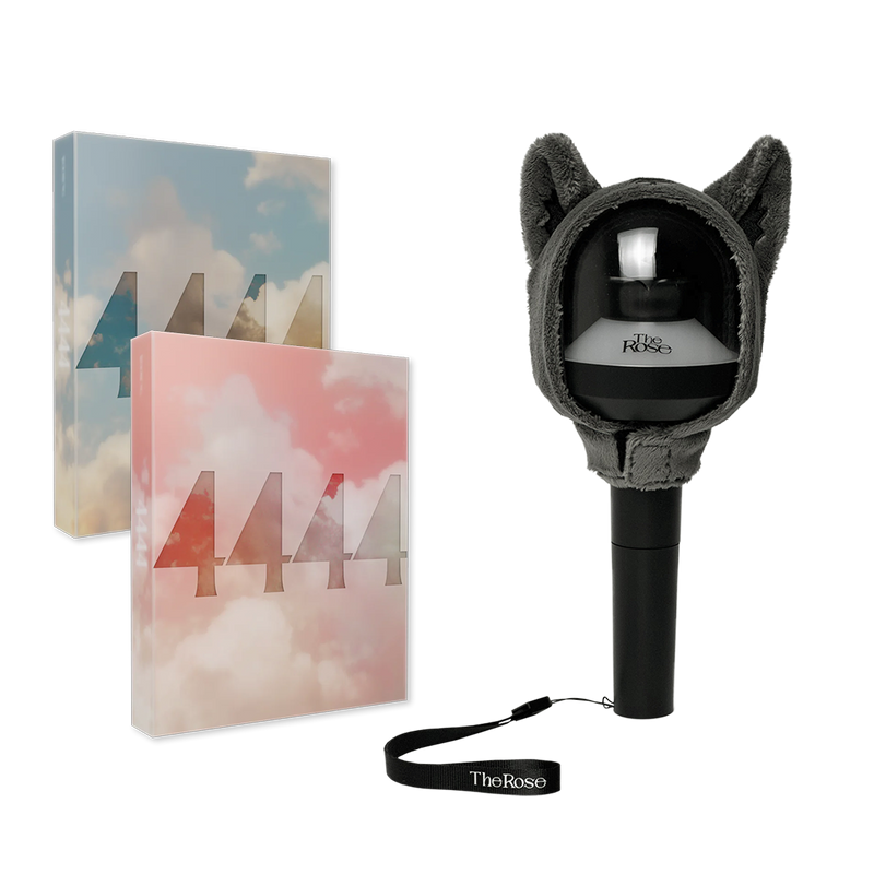 [REBORN Pack][US/Global] WOOSUNG 2nd Album '4444' Deluxe + Official Light Stick Woolf Cover