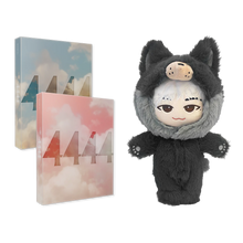 [REBORN Pack][US/Global] WOOSUNG 2nd Album '4444' Deluxe + Rosebuds WOOSUNG Plushies Clothing (WOOLF Ver.)