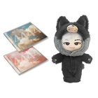 [REBORN Pack][US/Global] WOOSUNG 2nd Album '4444' Jewel Case + Rosebuds WOOSUNG Plushies Clothing (WOOLF Ver.)