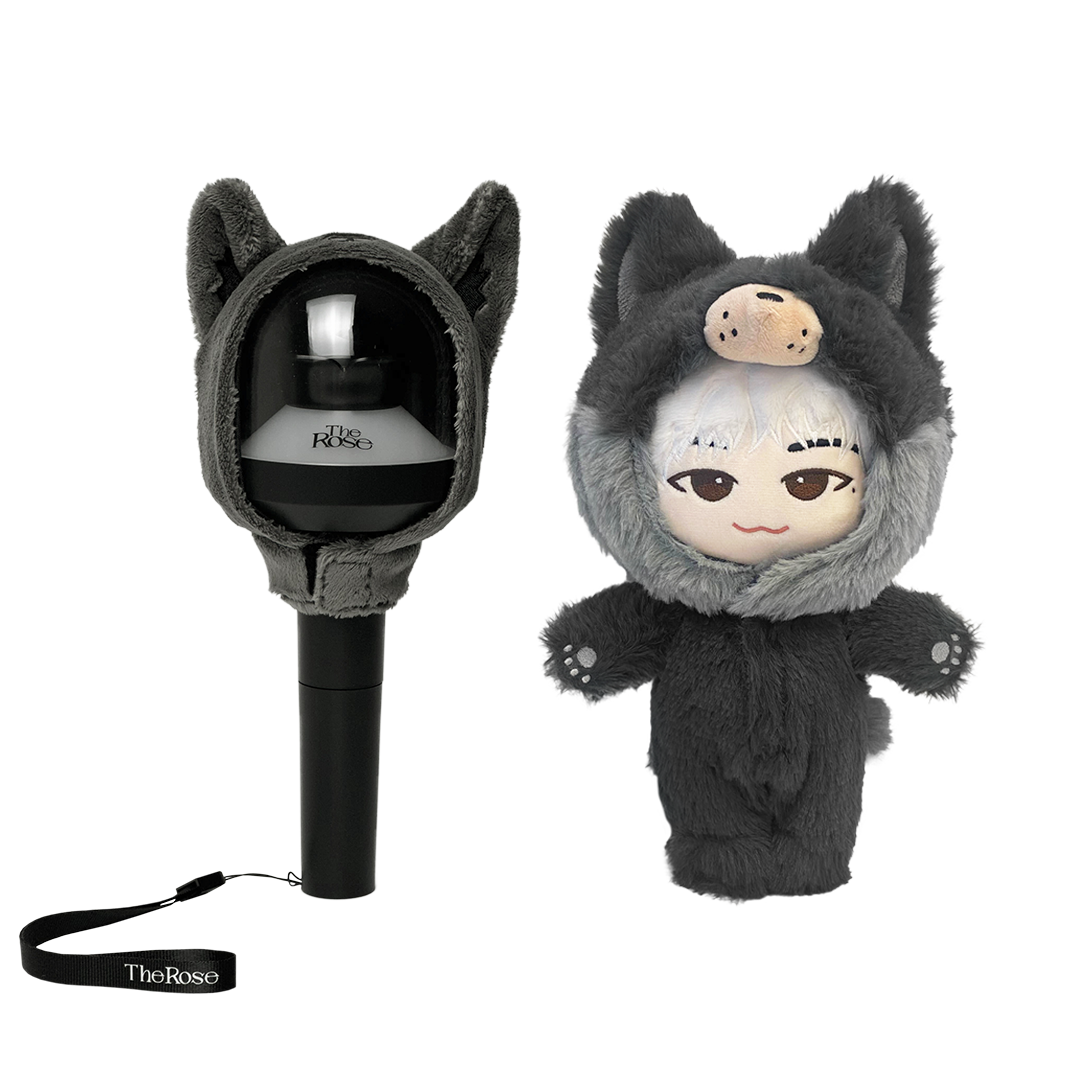 [Pre-Order][US/Global] Official Light Stick Woolf Cover + WOOSUNG Plushies Clothing Set