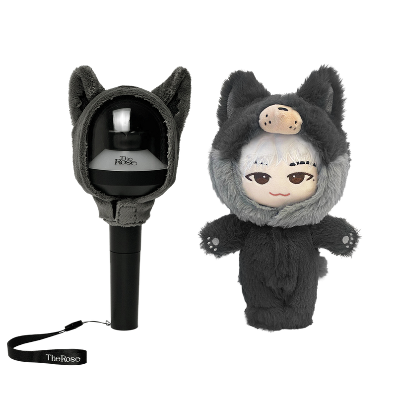 [Pre-Order][US/Global] Official Light Stick Woolf Cover + WOOSUNG Plushies Clothing Set